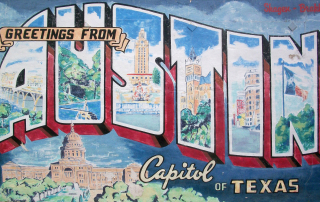 Austin Capitol of Texas Wall Painting